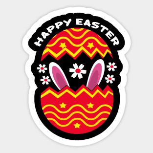 Easter shirt children as a gift Sticker